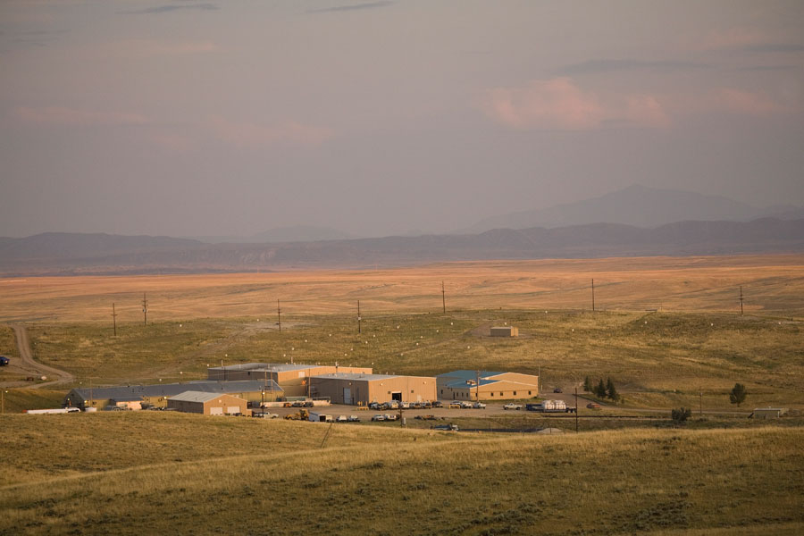 An image of smith ranch-highland facility at sunset